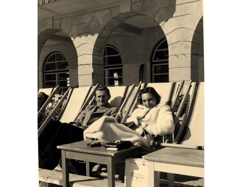 Where it all began: the photograph of Ypi’s grandparents that motivated the writing of “Indignity”. Image courtesy of Lea Ypi and Penguin Books