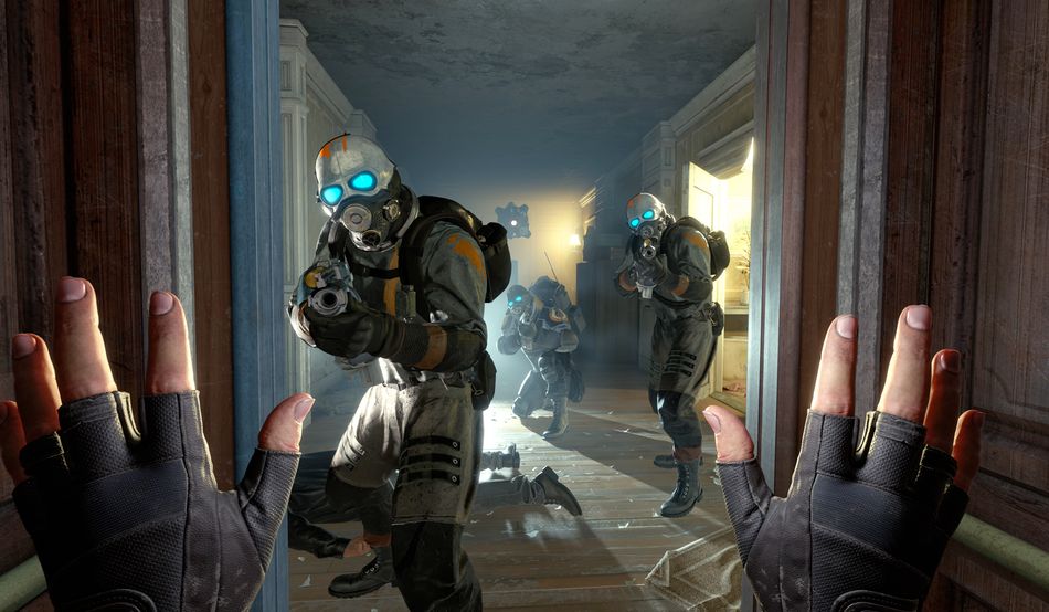 The baddies in ‘Half-Life: Alyx’ (2019) are smarter and better-looking. Image: Valve