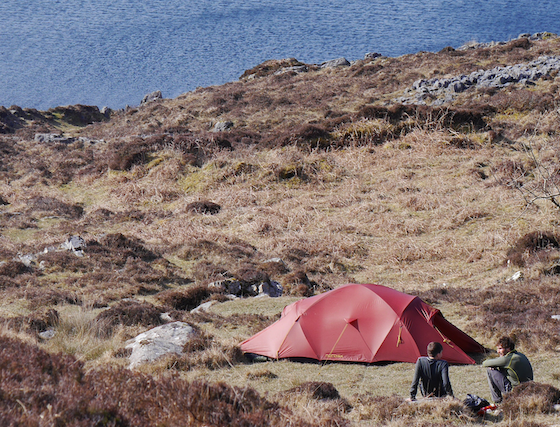 Camping on the Isle of Skye: “The staff must deal with the same physical demands.They too are camping in bogs and slogging up mountain passes”