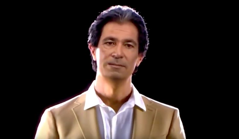 Hologram Robert Kardashian sent his daughter birthday wishes. Photo: via YouTube
