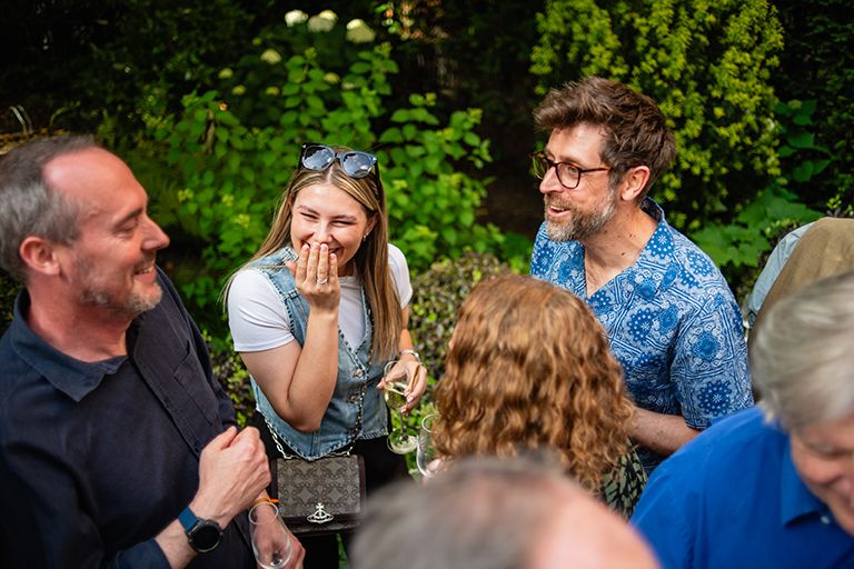 Mike Turner, Emily Edwards and Richard Bowyer
