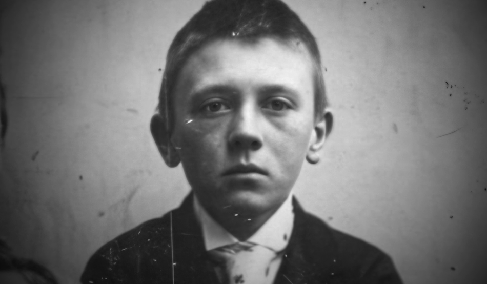 Adolf Hitler as a young boy. Image: NARA