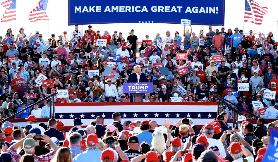 A site of significance: Donald Trump’s 2024 presidential campaign tour started in Waco, Texas, where federal authorities laid siege to a religious cult in 1993. Photo: © Shutterstock