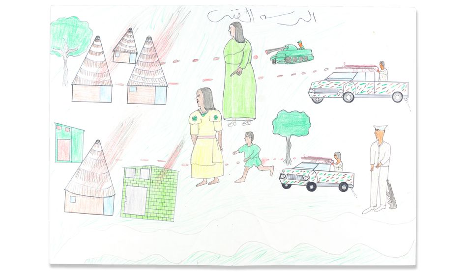 Abdulsalam’s pictures captured burning homes and civilians caught in the crossfire