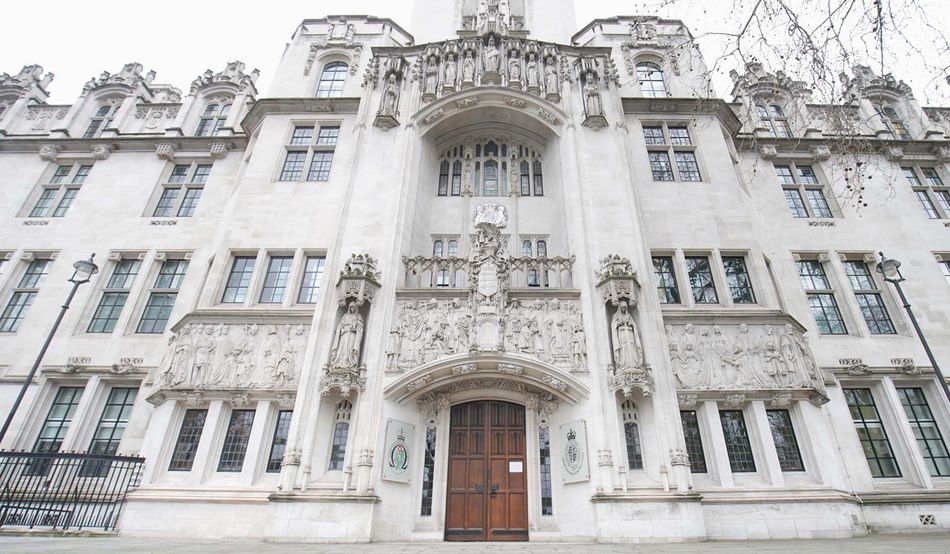 The UK Supreme Court. Photo by PA Images / Alamy