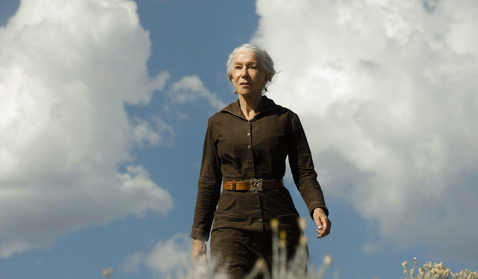 A world of its own: Helen Mirren as Cara Dutton 
in the “Yellowstone” spin-off “1923”. Image: FlixPix / Alamy