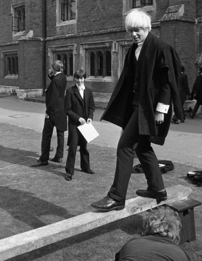 “Disgracefully cavalier”—Boris Johnson as a pupil at Eton in the 1970s. Ian Sumner/Shutterstock