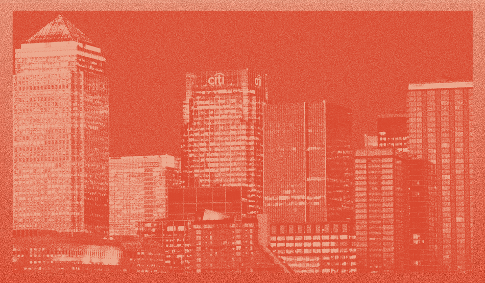 Canary Wharf skyline. Image: Robert Stainforth