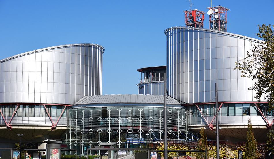 The European Court of Human Rights, ECHR, in Strasbourg, France. Image by Andia / Alamy