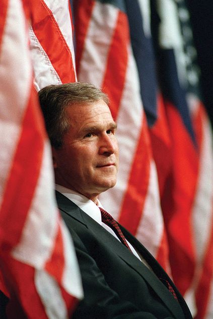 Even George W Bush saw a positive role for government ©F Keystone USA/Rex/Shutterstock