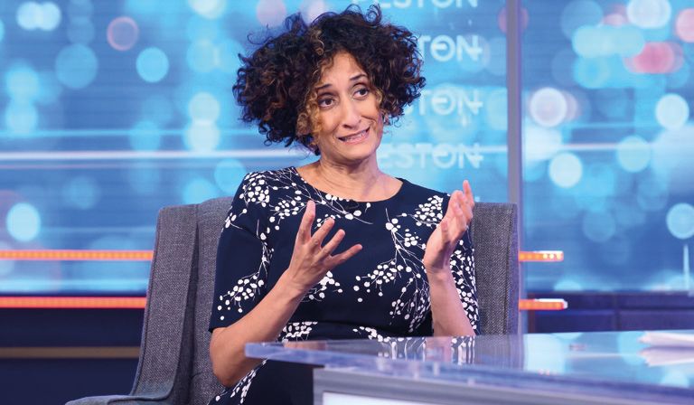 Stand up and be counted: Katherine Birbalsingh, a public champion of radically conservative ideas, expected her audience to show the same commitment. Photo: Jonathan Hordle/Shutterstock
