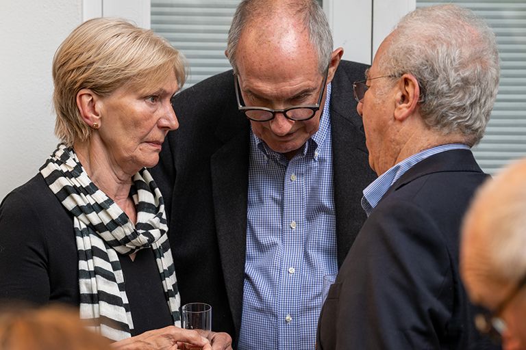 Isabel Hilton, Will Hutton and Peter Kellner © Sascha Klamp