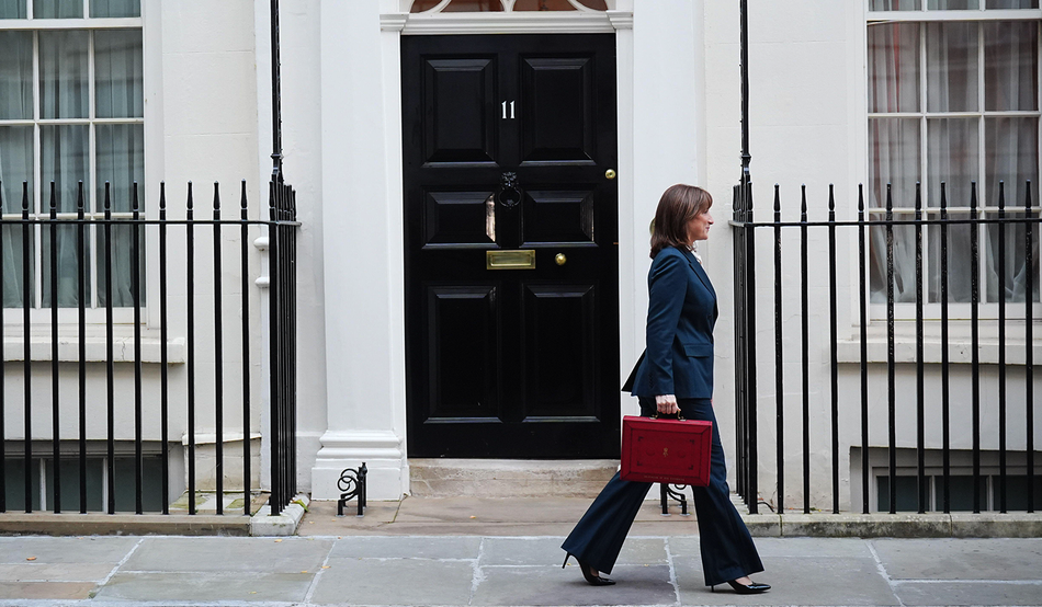 Chancellor Rachel Reeves heading to deliver the budget. Image: PA Images / Alamy