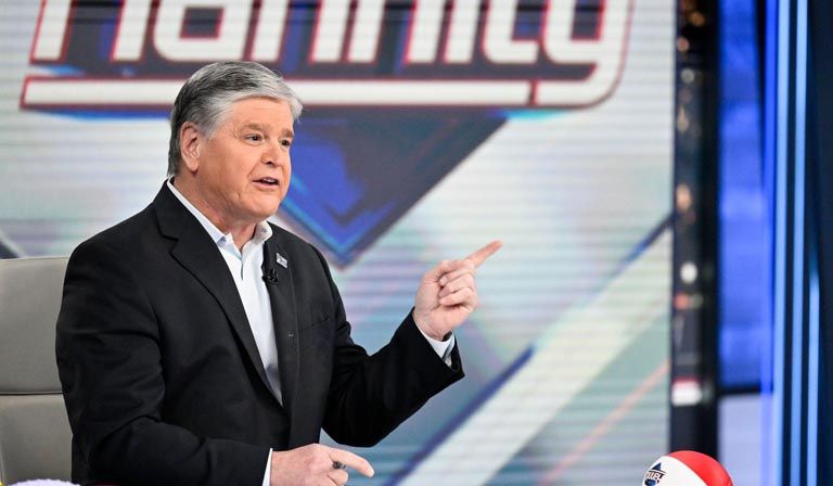 Bad news: Sean Hannity, who was aligned to Trump, claimed that it would be “impossible to ever know the true, fair, accurate election results” © Evan Agostini / Invision / AP / Shutterstock