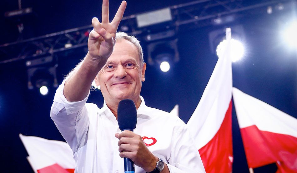 Donald Tusk. Image by Zuma Press Inc / Alamy