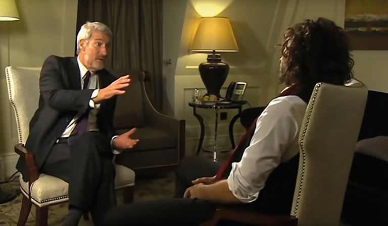 Brand’s infamous Newsnight interview via YouTube