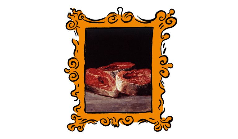 Goya’s ‘Still Life with Three Salmon Steaks’