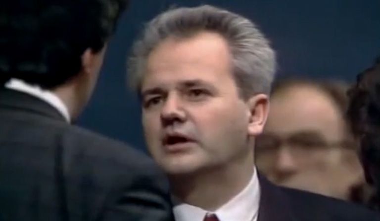 “Butcher of the Balkans”: Milošević spoke to Percy in July 1995. He later became the first European leader to be prosecuted for war crimes 