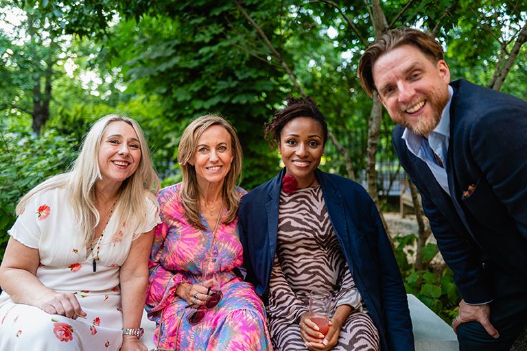 Wendy Miller, Anna Garnek, Adwoa Bannerman and Mark Goldthorp