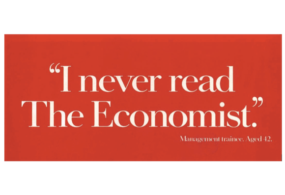 Superior: An Economist advert. Image: Economist advertising archives
