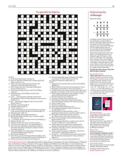 Prospect Crossword and Puzzles - July 2021