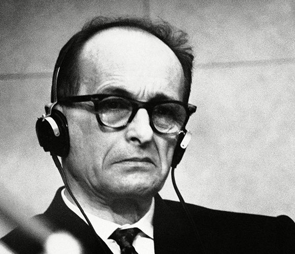 Did he do evil because he believed he was doing good? Adolf Eichmann  at his trial in Jerusalem  in 1962 ©  AP/Shutterstock 