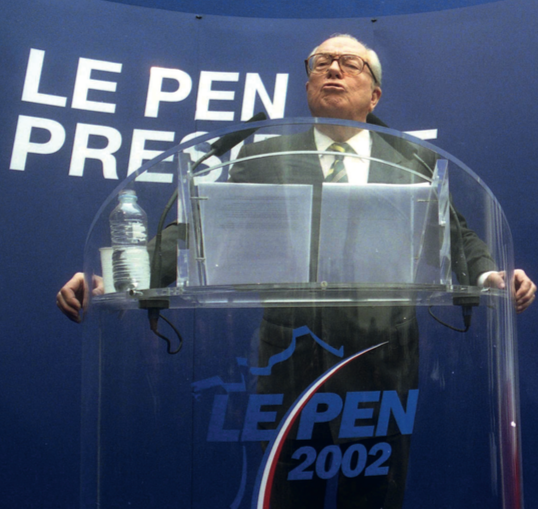 Given the boot: Jean-Marie Le Pen was ousted from the Front National after handing over to his daughter in 2011 ©Schaffer/Rex/Shutterstock 