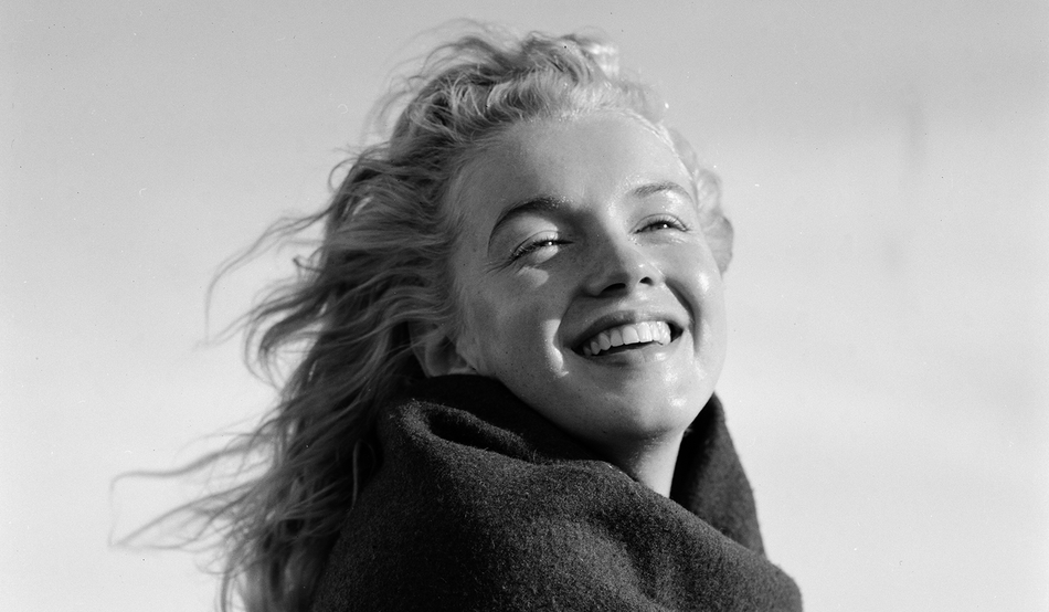 Marilyn Monroe in 1946, photographed by André De Dienes. Image: André de
Dienes / MUUS Collection