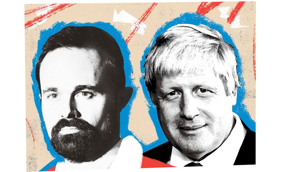 Lebedev, lawmaker for life: the British-Russian tycoon was given a
peerage by Boris Johnson despite apparent security concerns. Illustrations by Nate Kitch