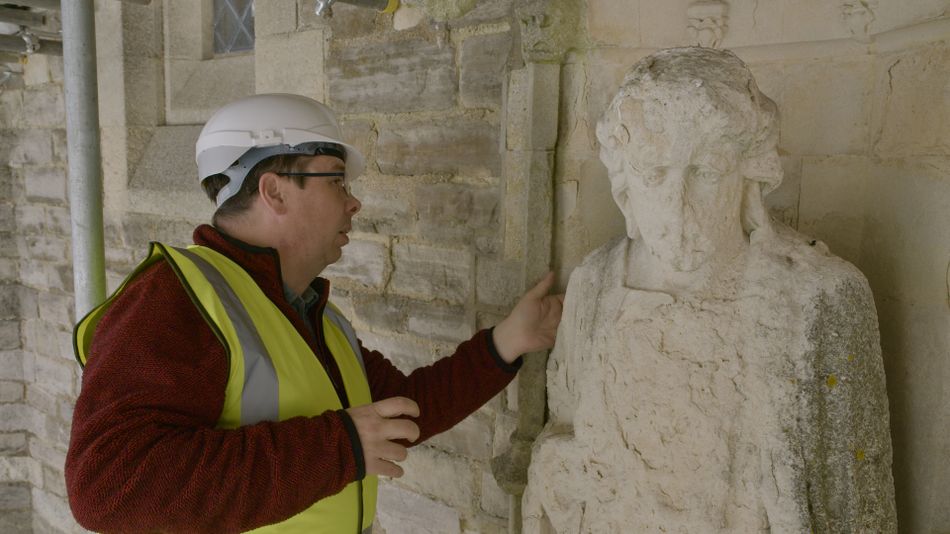 A life's work: John Bailey has dedicated his career to repairing historic churches. © Nick Hamer