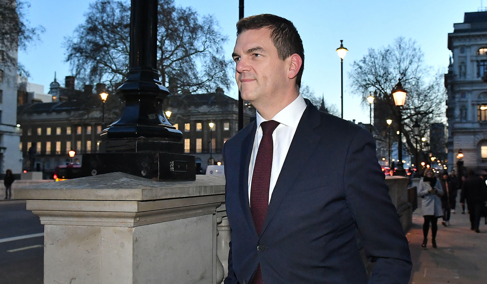 The former top Foreign Office official Olly Robbins. Photo by Alamy / PA Images