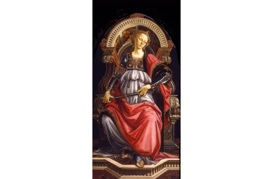 “Fortitude” (1470) by Sandro Botticelli. Image: Uffizi