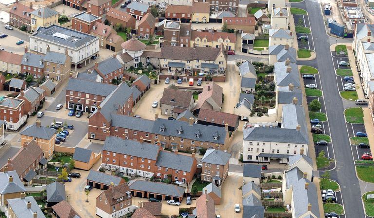 Disneyland Dorchester: King Charles’ town of Pundbury bears many characteristics of a 15-minute city © Jack Sullivan / Alamy Stock Photo