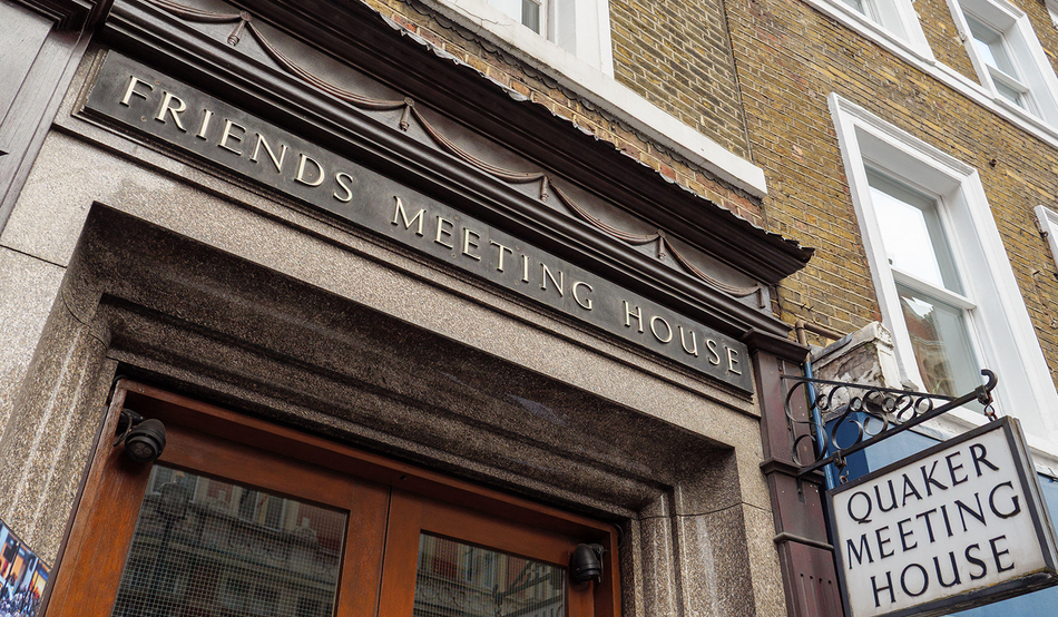 The Quaker meeting house in Westminster. Photo by Alamy / Alex Segre
