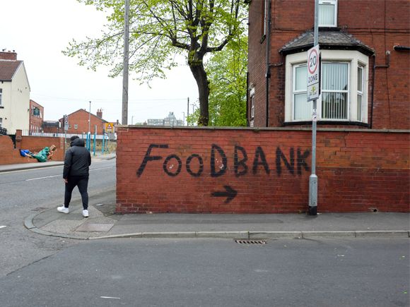 Hard times: more people are asking for help from food banks as poverty is set to soar © Daniel Harvey Gonzalez/In Pictures via Getty Images