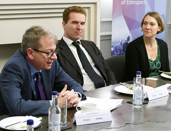 From left to right: McNeill, Lewis and Georghiou