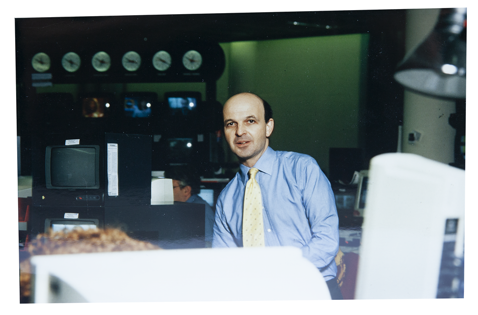 The mid-1990s, during Mark’s editorship of BBC Television News
