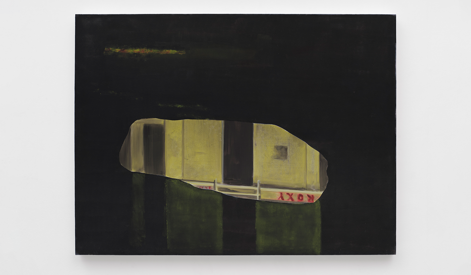 End of an era: “Punk Is Dead” (2023) by Dexter Dalwood. Image: Dexter Dalwood, courtesy Lisson Gallery