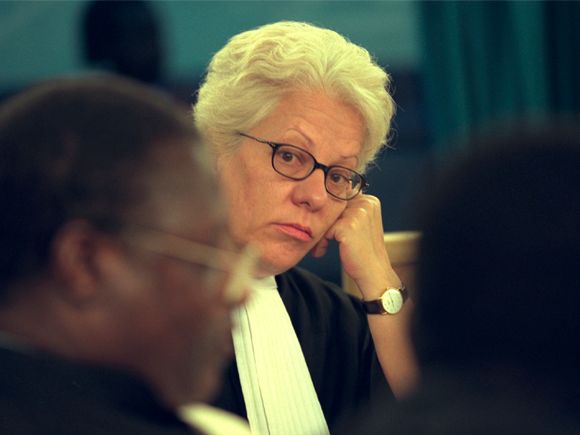Dismissed: Carla Del Ponte, chief prosecutor at the Rwanda tribunal, came under pressure from Kagame © Jacques Langevin/Sygma/Sygma via Getty Images