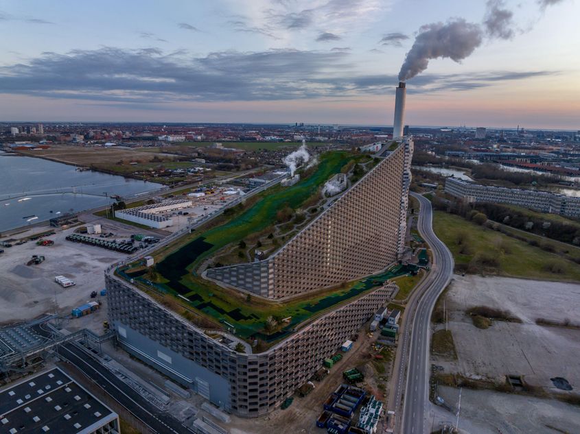 An aerial view of Copenhill. Photo: Tomka / Alamy Stock Photo