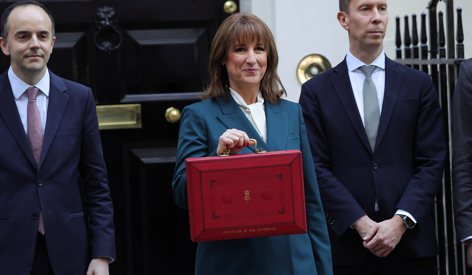 Rachel Reeves ahead of delivering the budget. Images: PA Images / Alamy