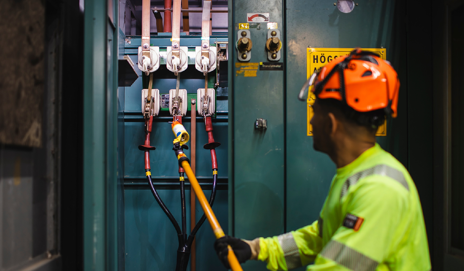 Swedish electricians being trained to prepare for national emergencies. Image: Svenska kraftnät