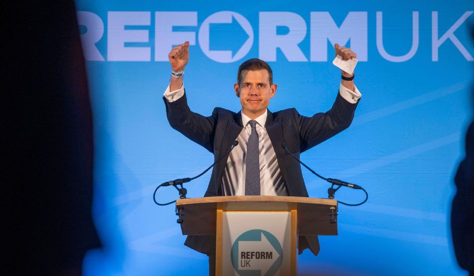 Goodwin has been eyeing a role as home secretary in a hypothetical Reform government. Image: Karl Black /Alamy