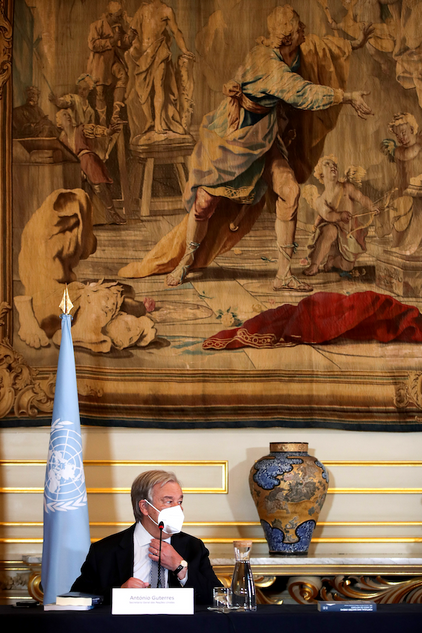 Code red for humanity: UN secretary general António Guterres has tried to mobilise nations to take climate change seriously. Image: Mário Cruz / EPA-EFE / Shutterstock