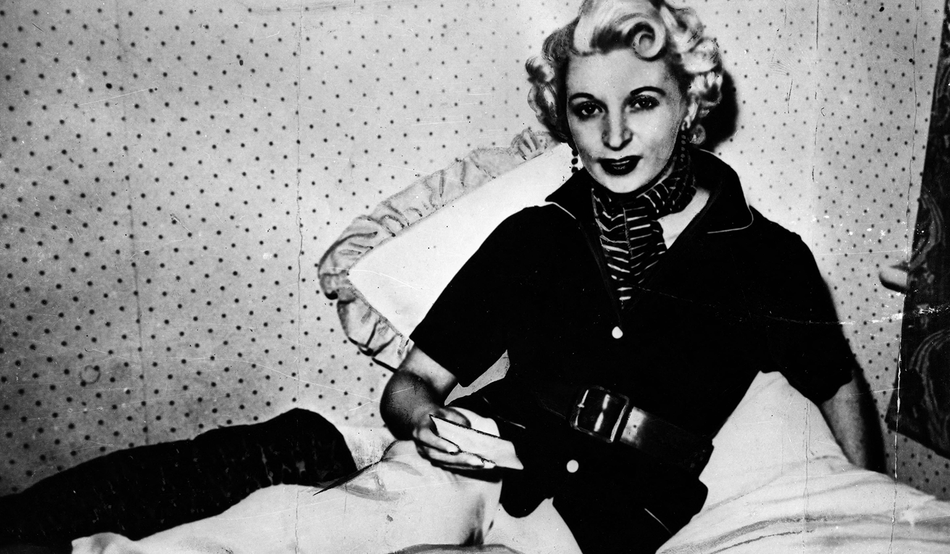 Ruth Ellis, who received a posthumous conditional pardon this week. Image by Alamy/Keystone Press