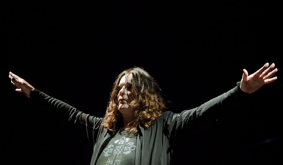 Ozzy Osbourne performs in Tel Aviv, 2010