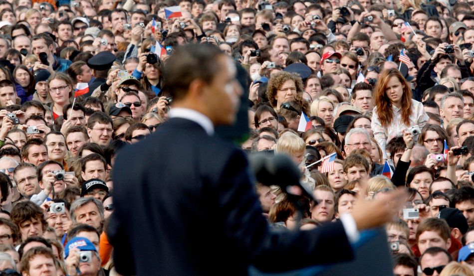 The optimistic days of nuclear disarmament—which Barack Obama set out in his famous Prague speech in 2009—are long gone. Image credit: Associated Press / Alamy