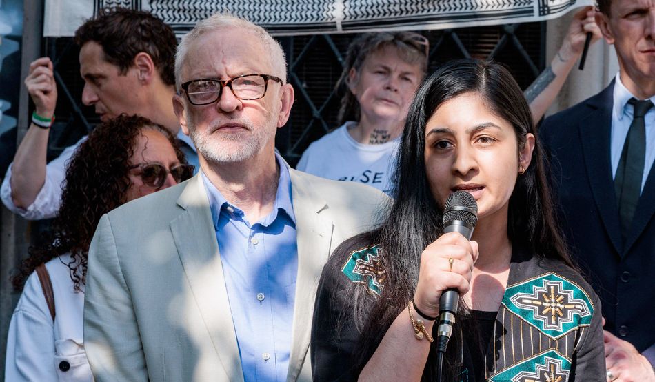 Who’s left? Jeremy Corbyn and Zarah Sultana’s as-yet-unnamed new party threatens to peel voters away from Labour © Mark Kerrison/Alamy Live News