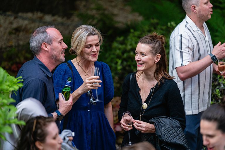 Mike Turner, Sarah Lee and Laura Barton