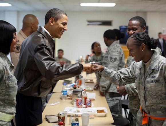 President Barack Obama in Afghanistan, March 28, 2010. Photo: Pete Souza/The White House